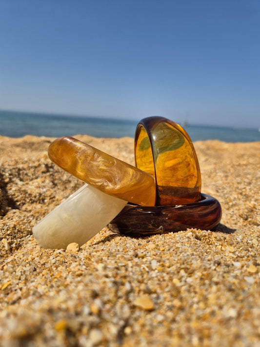 Terra Glow - Armband - Resin – Kaar Jewelry