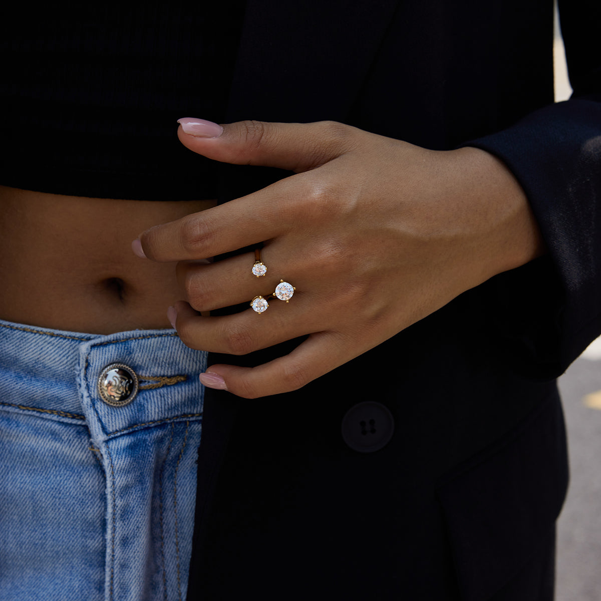 Trinity Glow Ring - Ring – Stainless Steel