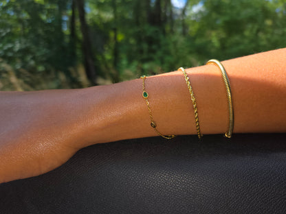 Serpente Gold - Armband – Stainless Steel