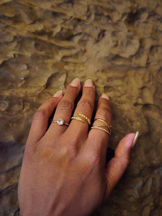 Serenya - Ring – Stainless Steel - Verstelbaar