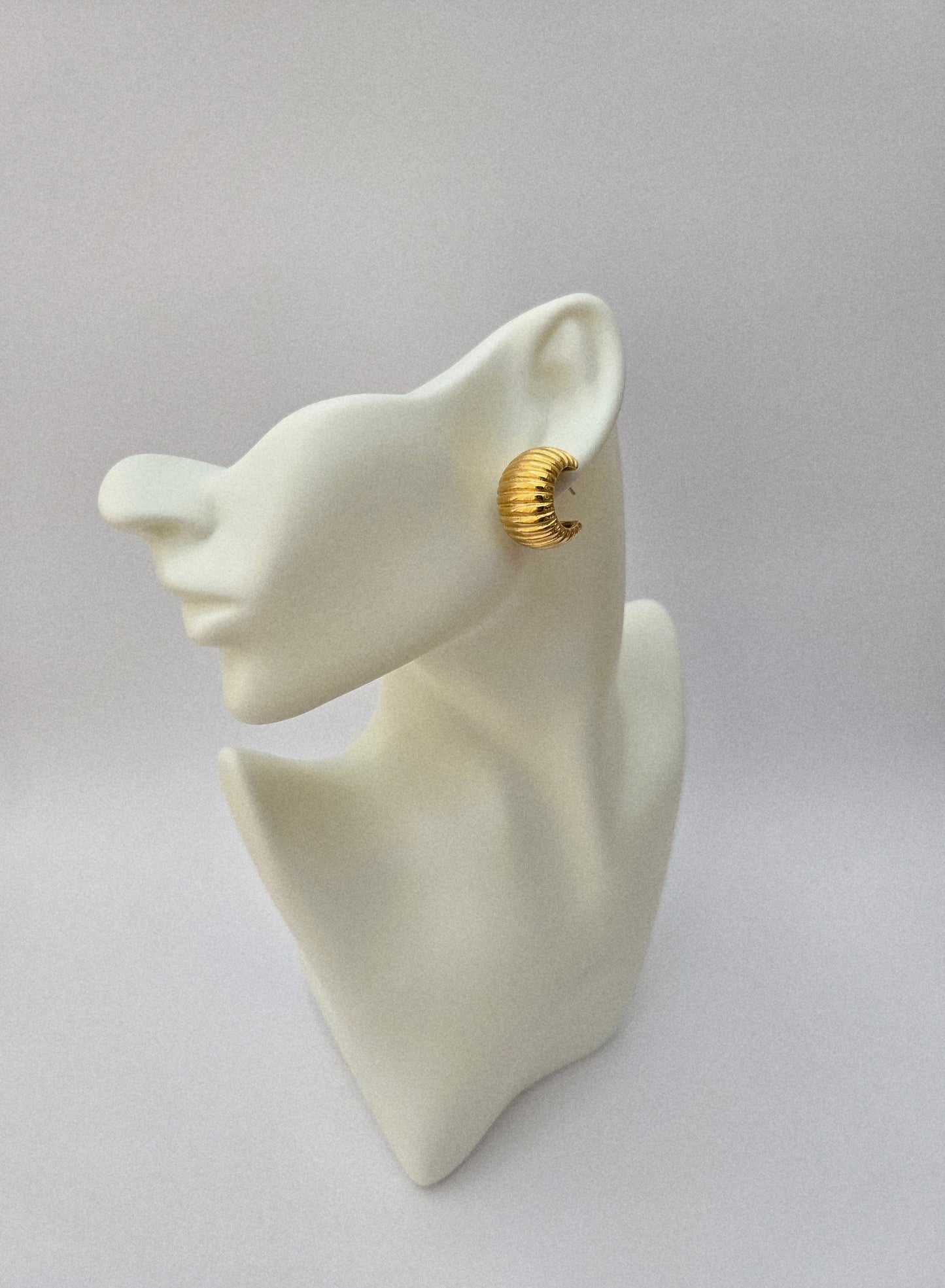 Golden Curls - Oorbellen - Stainless Steel