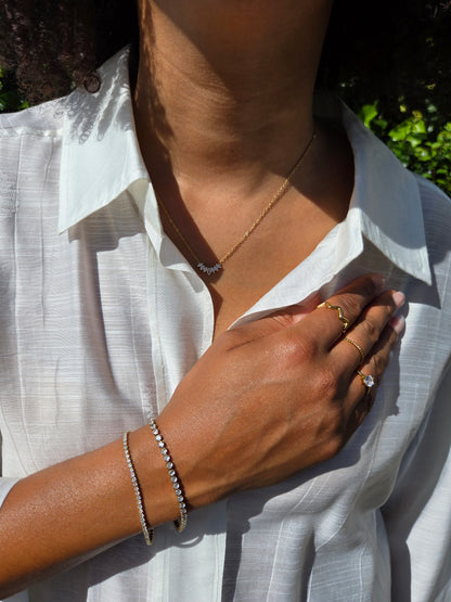 Selene Twist - Ring – Stainless Steel