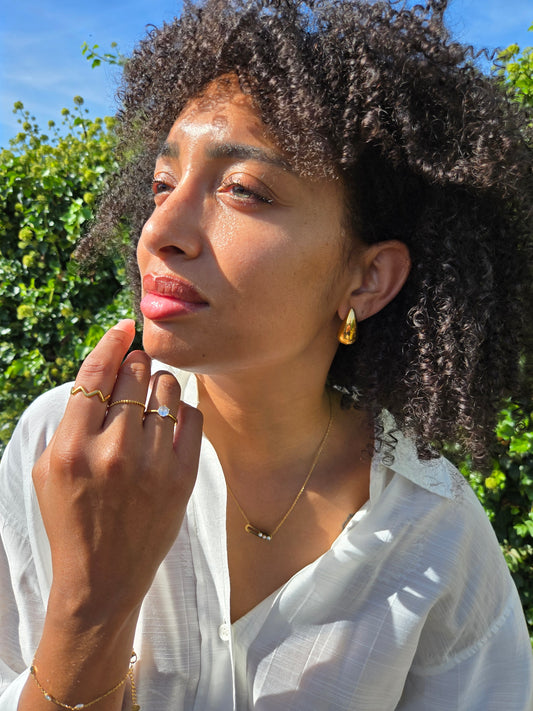 Zyra - Ring – Stainless Steel - Verstelbaar