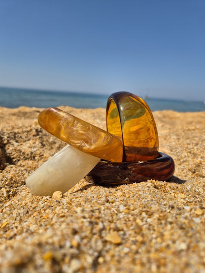 Terra Glow - Armband - Resin – Kaar Jewelry