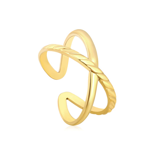 Serenya - Ring – Stainless Steel - Verstelbaar