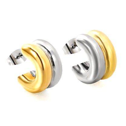Luminara Hoops - Oorbellen - Stainless Steel
