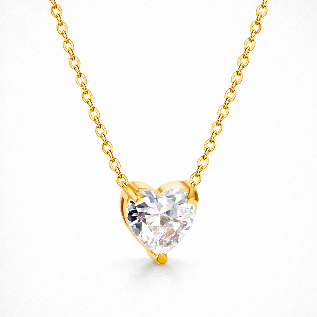 Amora Pendant - Ketting - Stainless Steel