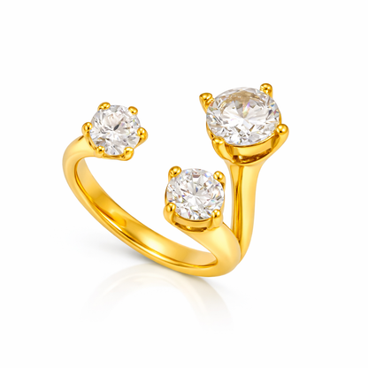 Trinity Glow Ring - Ring – Stainless Steel
