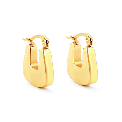 Eterna Hoops - Oorbellen - Stainless Steel