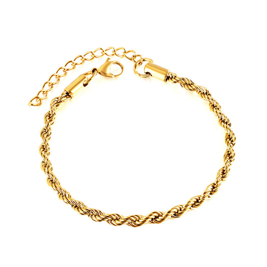 Serena Rope - Armband – Stainless Steel