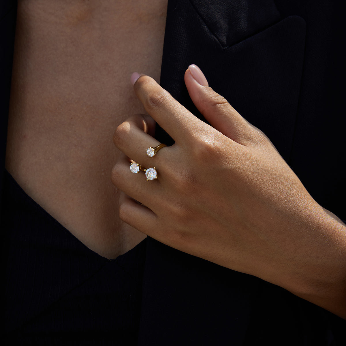 Trinity Glow Ring - Ring – Stainless Steel